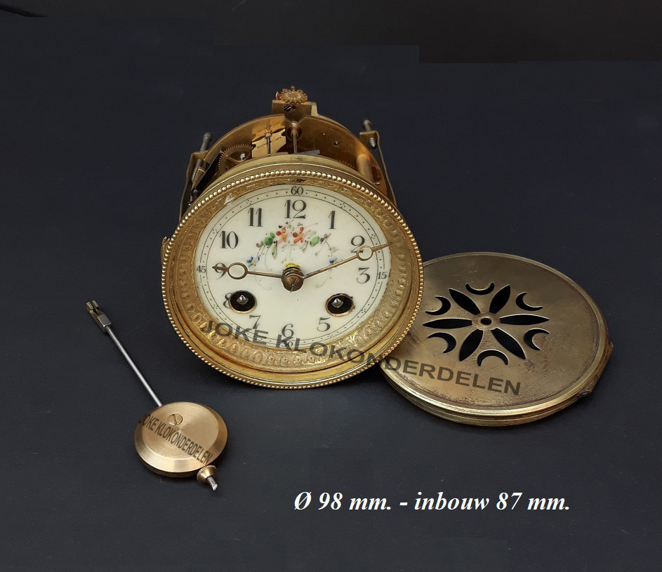 = Pendule uurwerk = Japy Fréres =42263