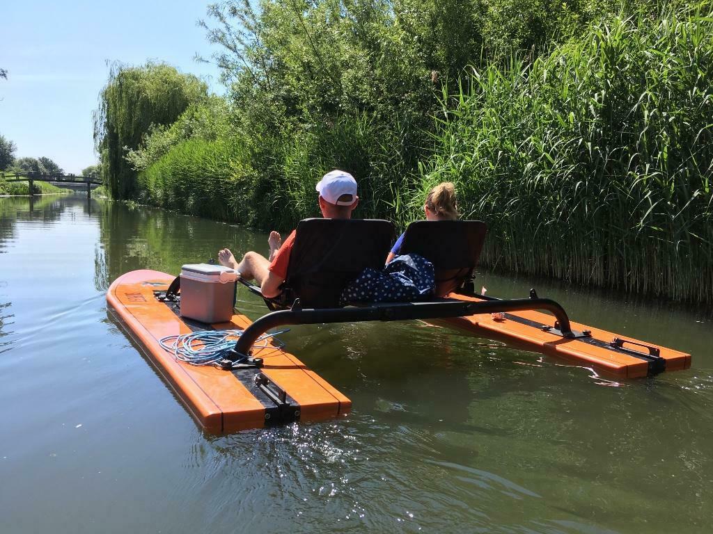Surf Cat omgebouwd naar 2 persoon zeilboot - Afbeelding 3