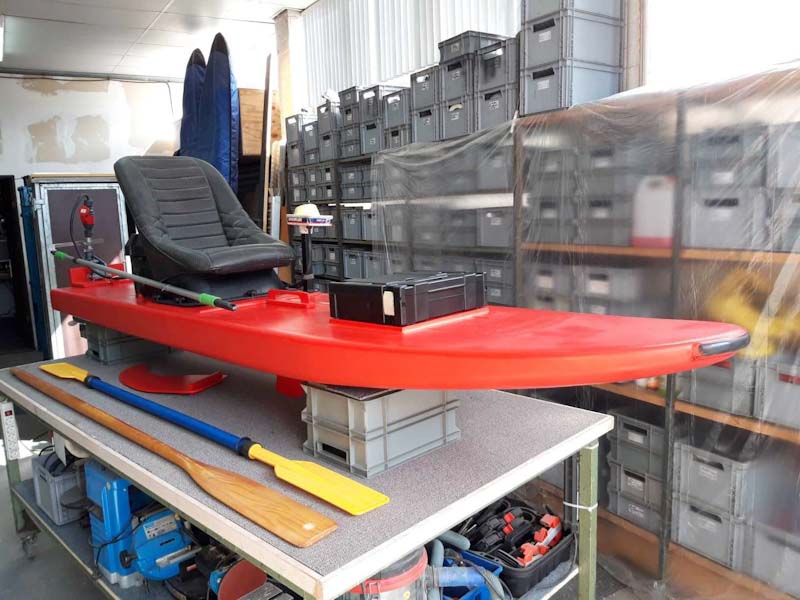 Sup, kano, visboot of relax met elektro motor. - nr. 1