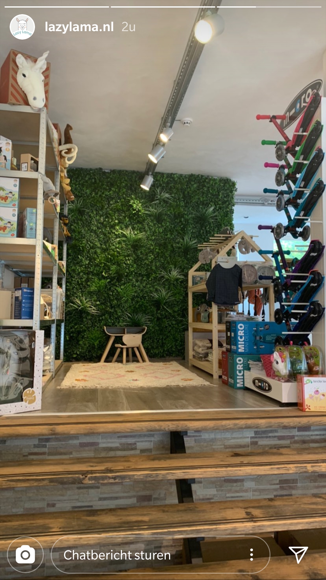 Wandmat Jungle kunststof 1x1meter, Volle dekking - Afbeelding 2