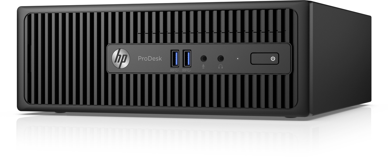 HP Prodesk 400 G3 SFF i5-6500 3.20GHz, 8GB, 512GB SSD, DVD, Intel HD, Win 10 Pro - Afbeelding 2