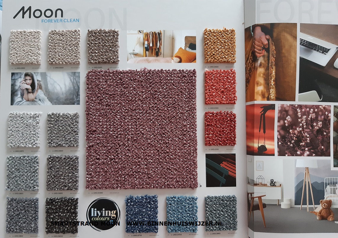 Vloerbedekking SmartStrand living Colours Moon - nr. 1