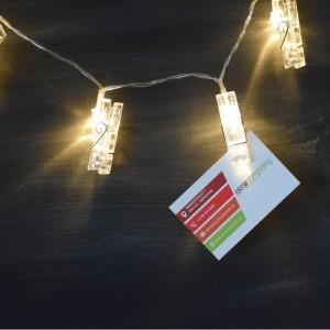 Lichtslinger voor foto's of kaarten LED - Afbeelding 4