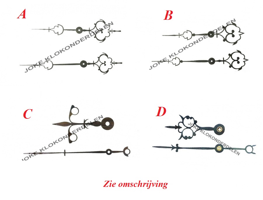= Wijzers = Gewicht regulateur =42103