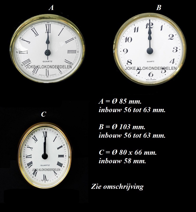 == Quartz Insteek uurwerkje =41162