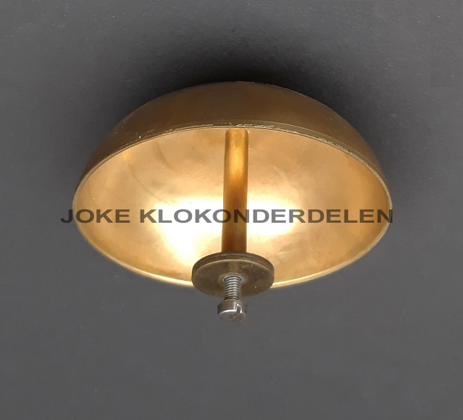 == Klok bel incl. steun = gebruikt =42293 - Afbeelding 2