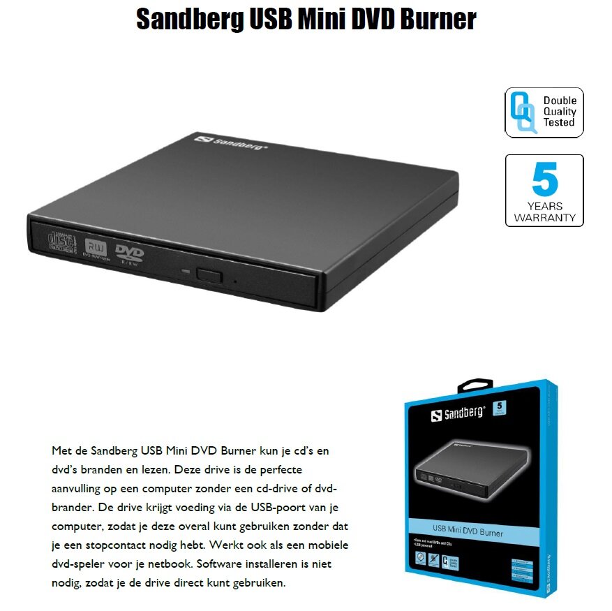 USB Mini DVD Burner - nr. 1