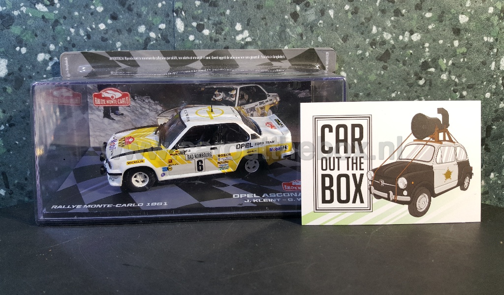 1981 Opel Ascona 400 #6 1:43 Atlas - Afbeelding 2