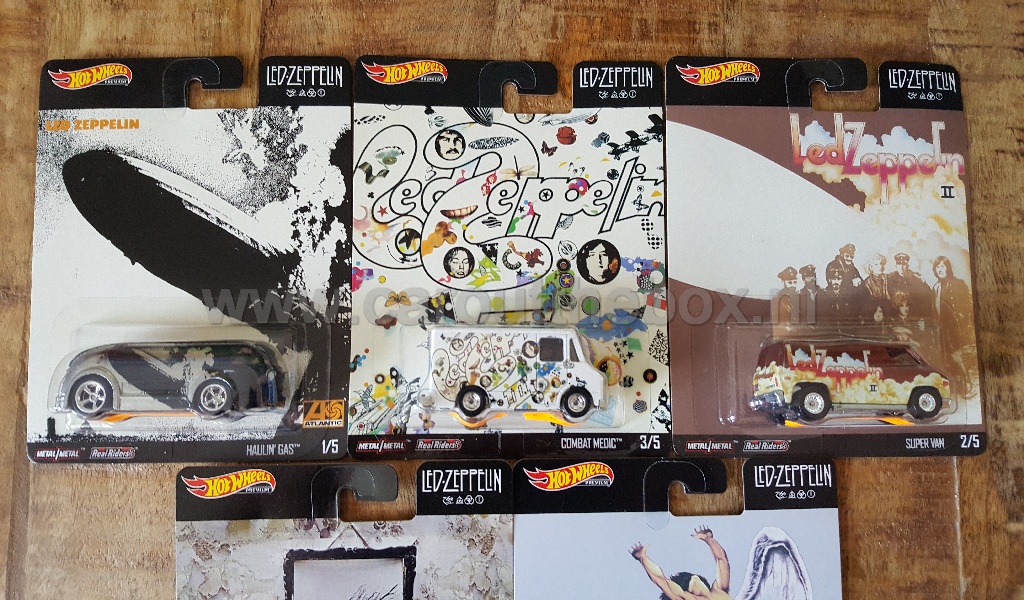 Hotwheels LED ZEPPELIN serie 1:64 Hotwheels - Afbeelding 2