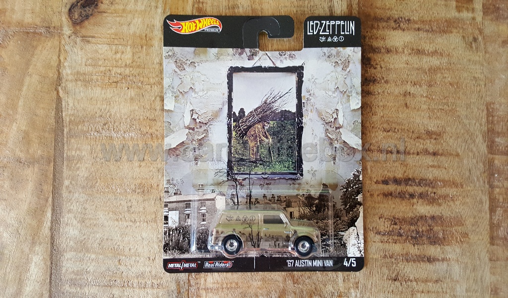 Hotwheels LED ZEPPELIN Austin Mini Van 1:64 Hotwheels - nr. 1