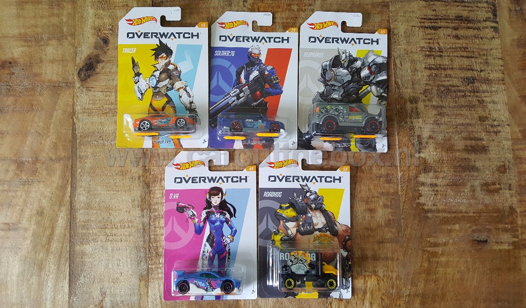 Hotwheels OVERWATCH GAMING serie 1:64 Hotwheels - nr. 1