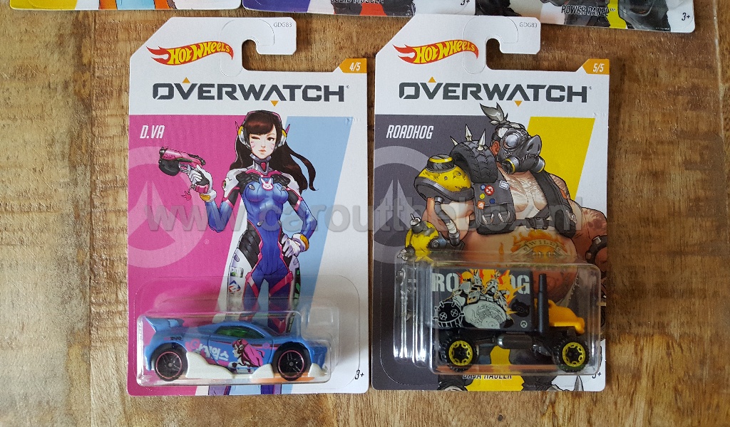 Hotwheels OVERWATCH GAMING serie 1:64 Hotwheels - Afbeelding 3