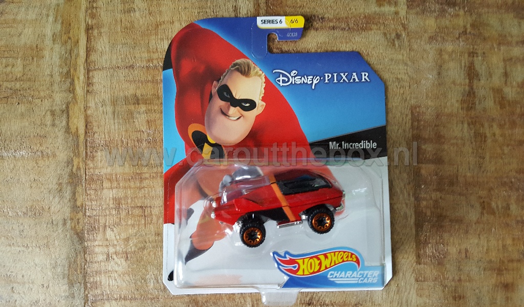 Hotwheels DISNEY serie 6 MR. INCREDIBLE 1:64 Hotwheels - nr. 1