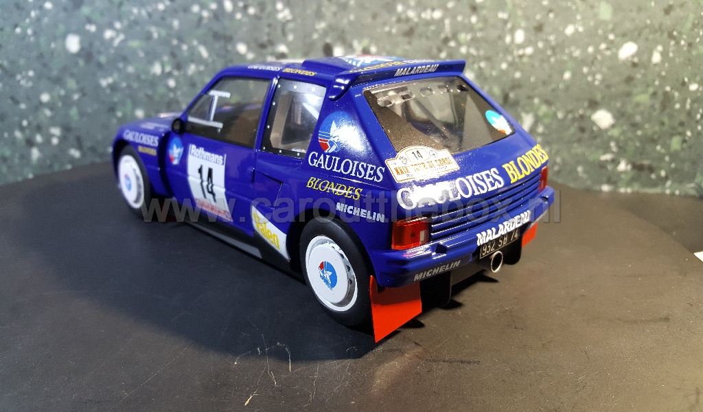 Peugeot 205 T16 #14 1:18 Triple9 - Afbeelding 3