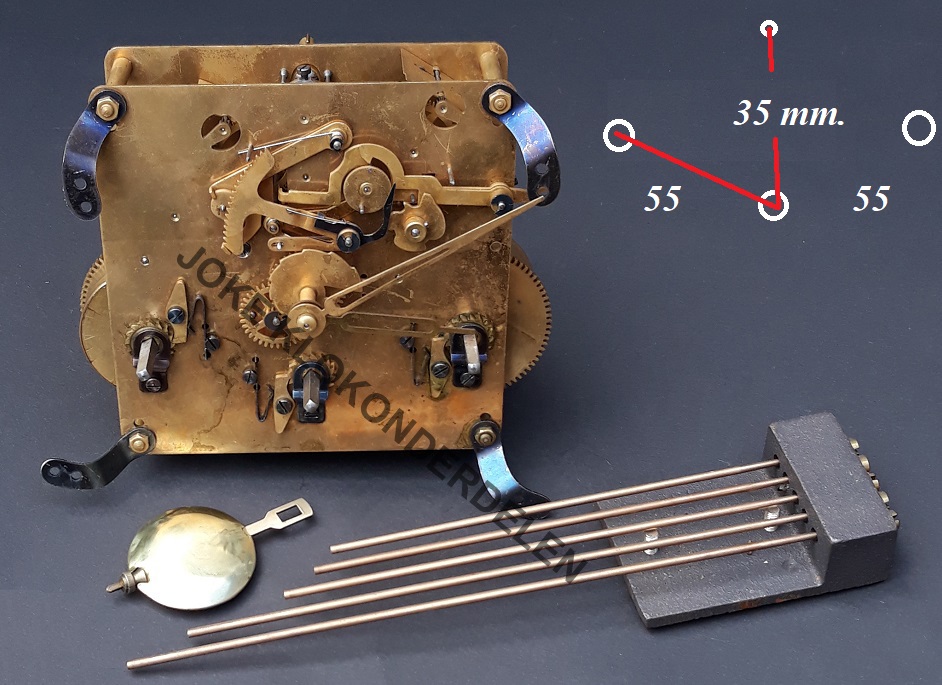 == Pendule uurwerk = FHS = 42298