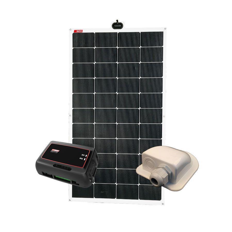 NDS SOLARFLEX EVO 150W Flexibel Zonnepaneel SET + SC350M - nr. 1
