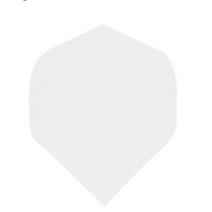 Bulk dart flights standaard wit 100 setjes - nr. 1