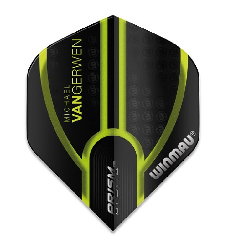 Winmau flight Michael van Gerwen Prisma Alpha STD zwart 6915-143 - nr. 1
