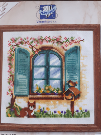 Borduurpakket LENTE NIEUW ! - nr. 1