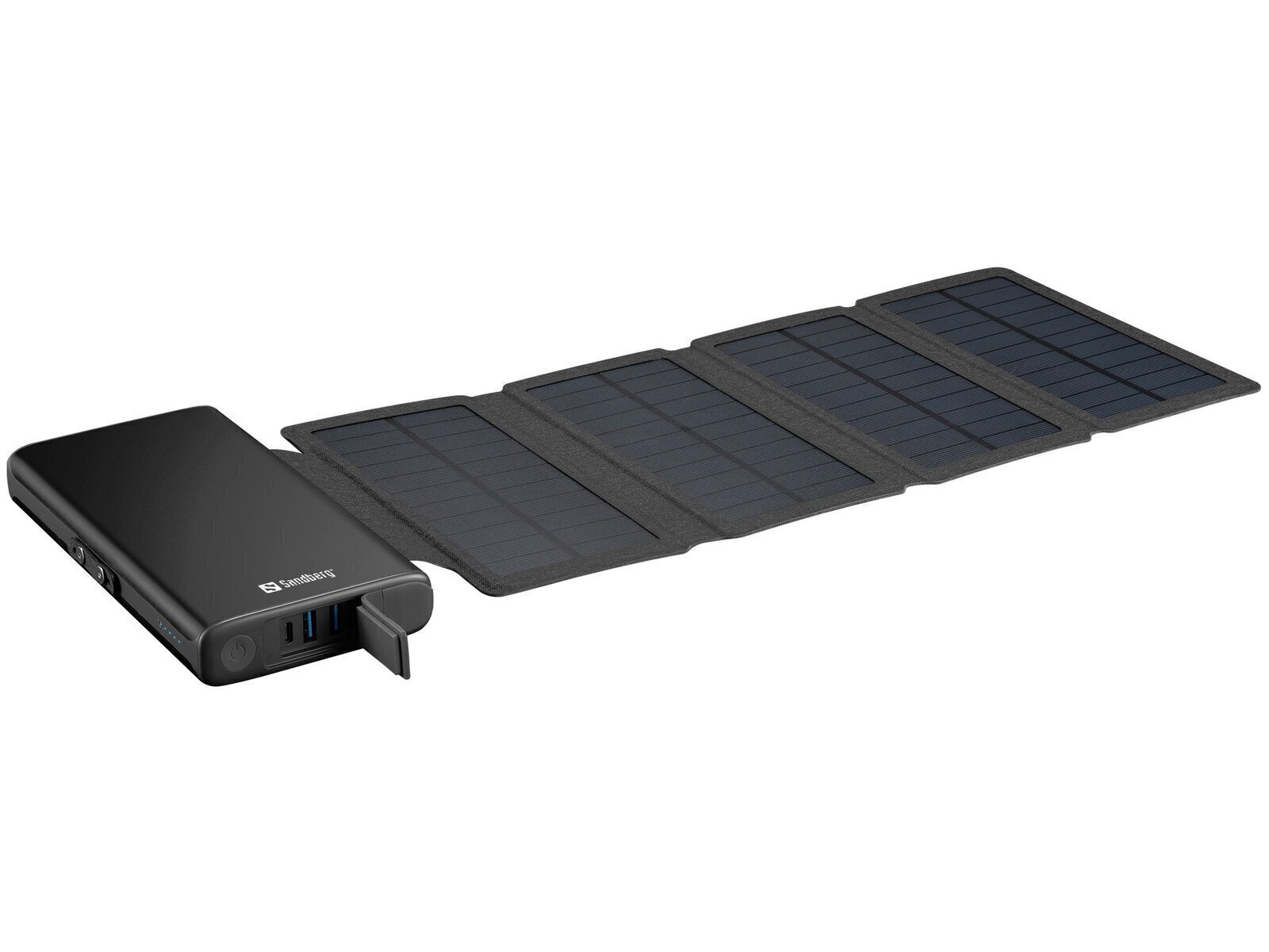 Solar 4-Panel Powerbank 25000 voor al uw merken smartphone - Afbeelding 2