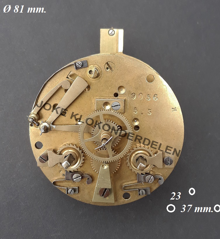 == Frans pendule uurwerk = oud =42303