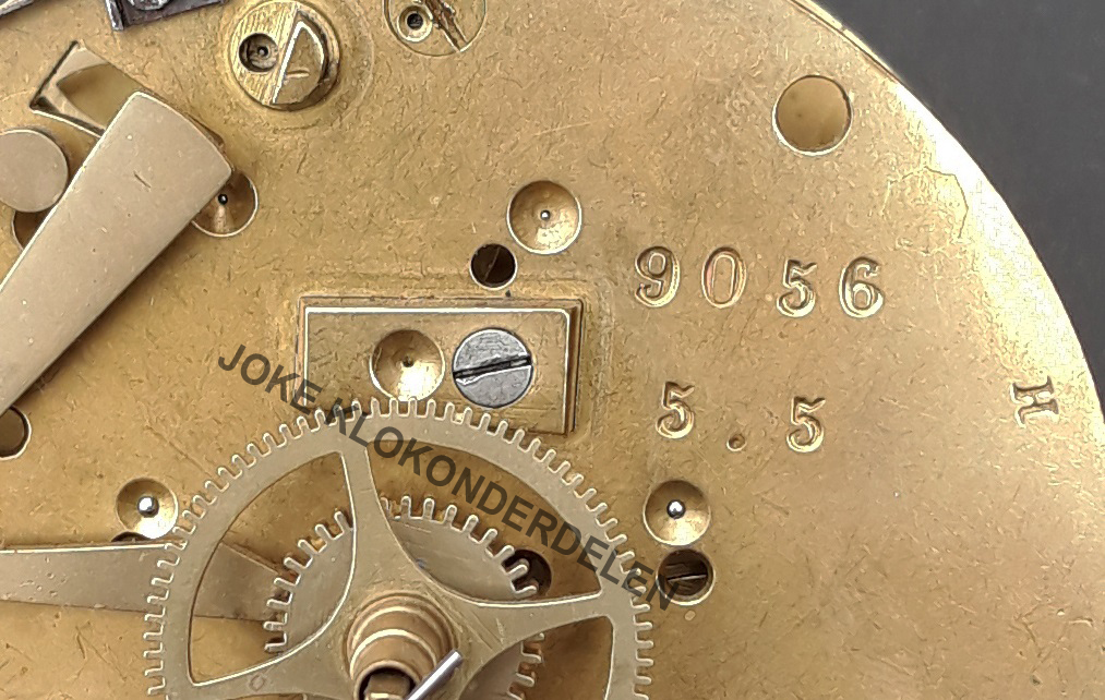 == Frans pendule uurwerk = oud =42303 - Afbeelding 6