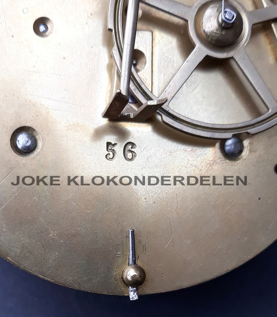 == Frans pendule uurwerk = oud =42303 - Afbeelding 7