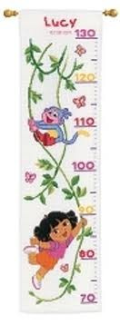 Borduurpakket DORA groeimeter meetlat NIEUW ! - nr. 1