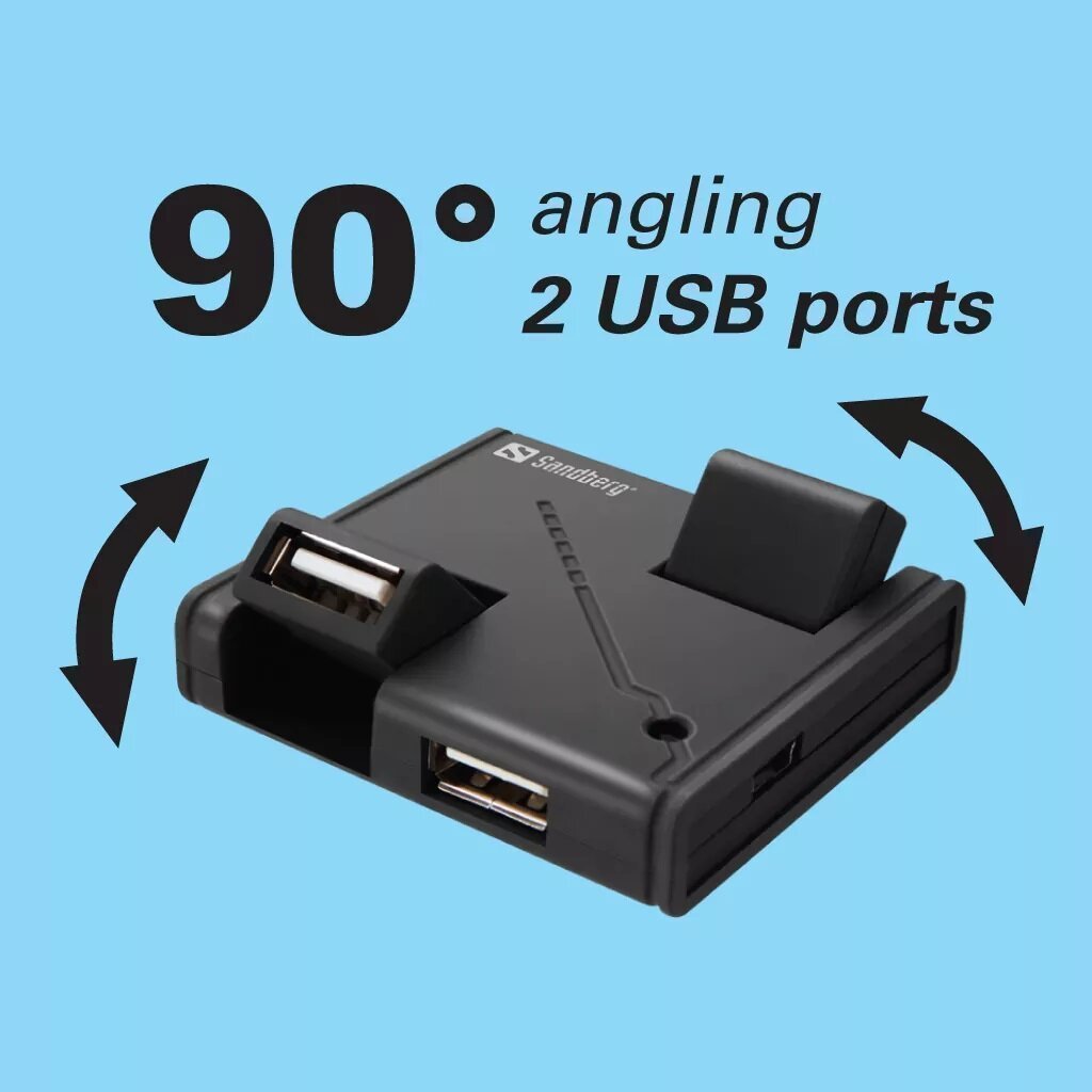 USB Hub 4 Ports aansluiten USB randapparatuur op computer - Afbeelding 8