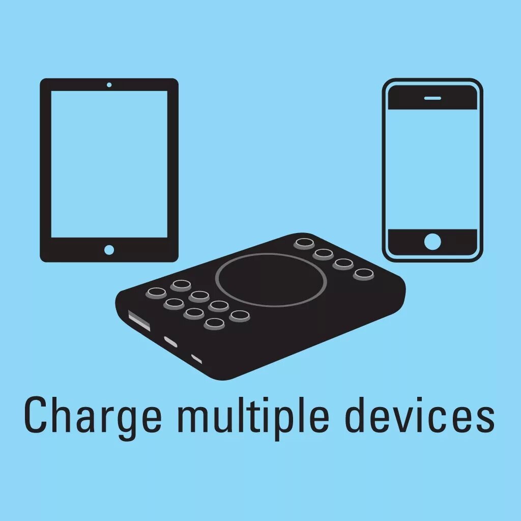 Powerbank 10000 Wireless 10W alle merken smartphone tablet - Afbeelding 8
