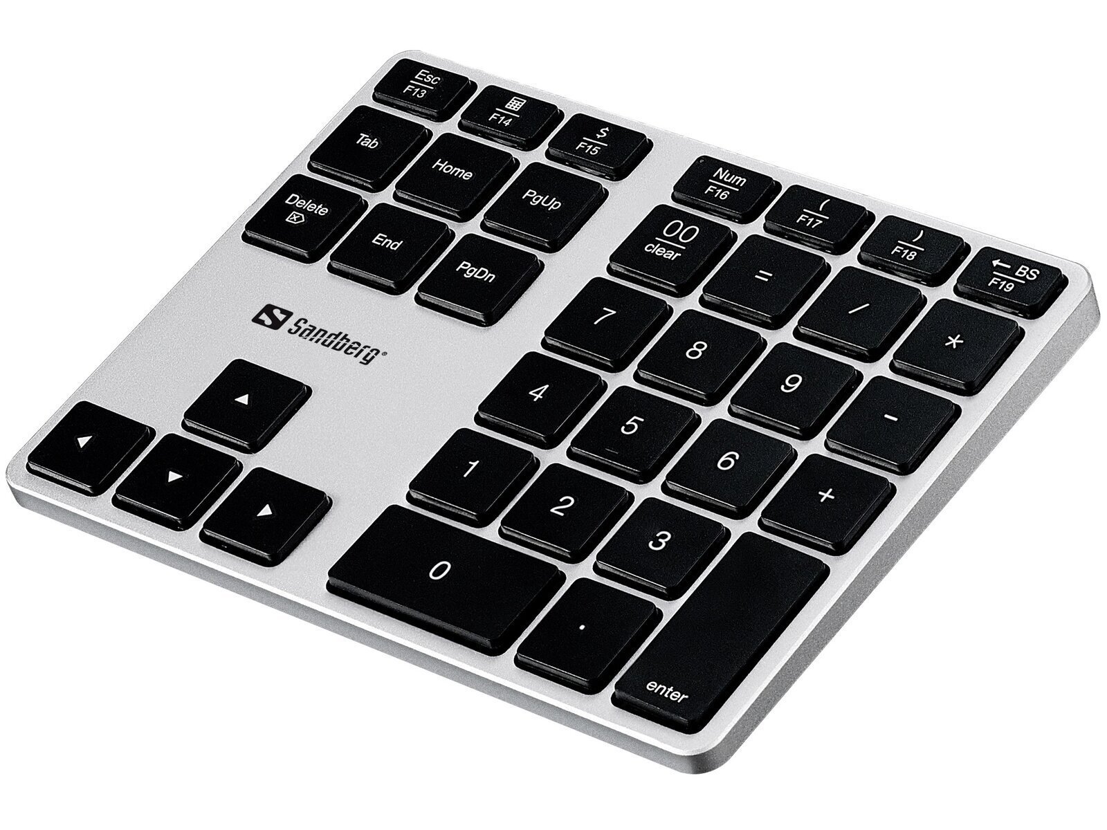 Bluetooth Numeric Keypad Aluminium - Afbeelding 2