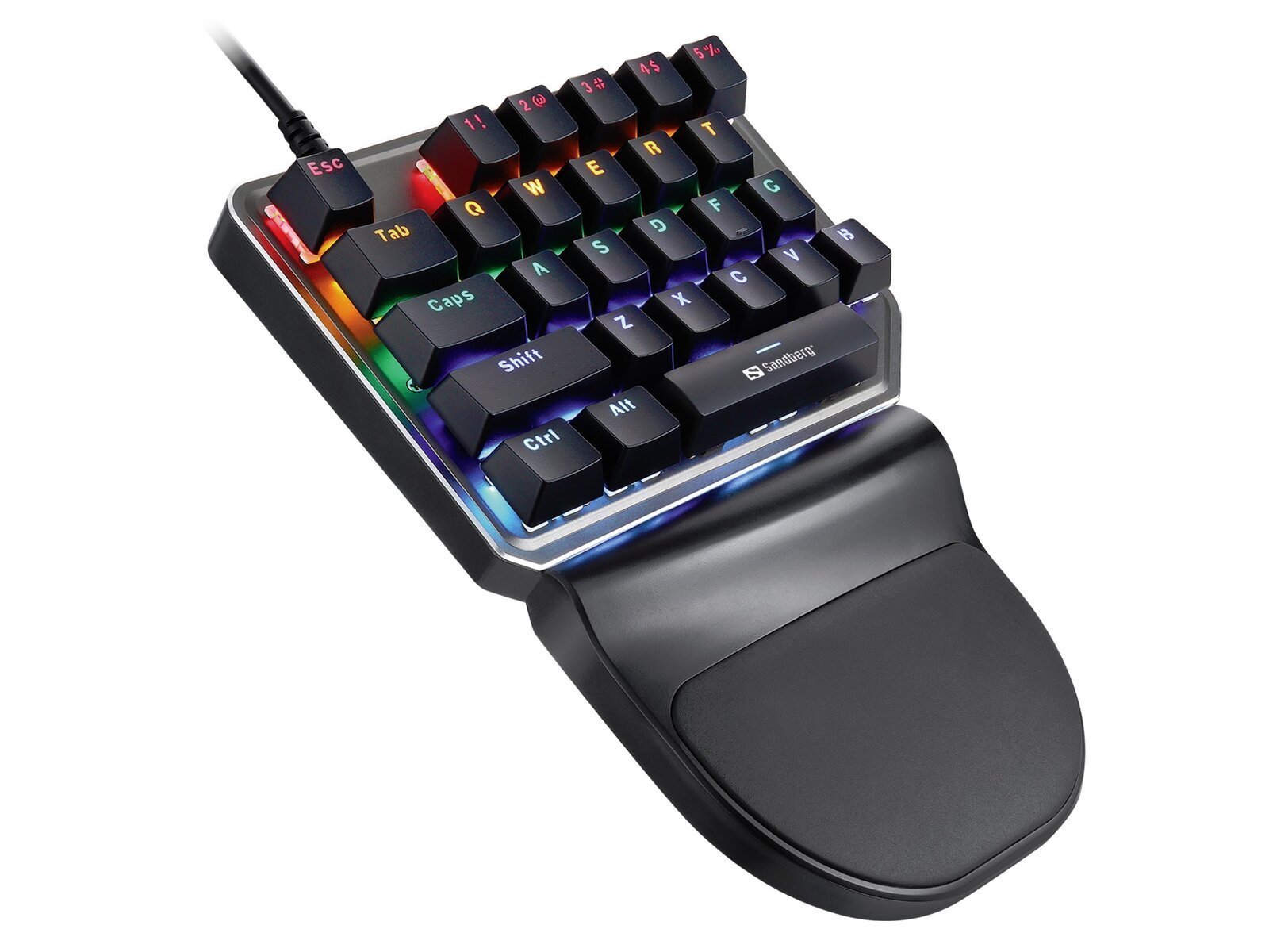 Game toetsenbord RageStorm Mech Gaming Keypad speciaal voor de linkerhand - Afbeelding 2