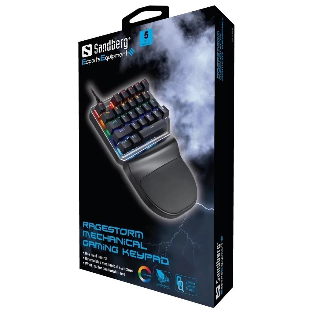 Game toetsenbord RageStorm Mech Gaming Keypad speciaal voor de linkerhand - Afbeelding 4