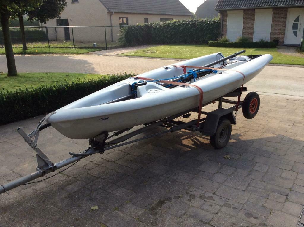Laser PICO incl. baan/strandtrailer in zeer goede staat! - nr. 1