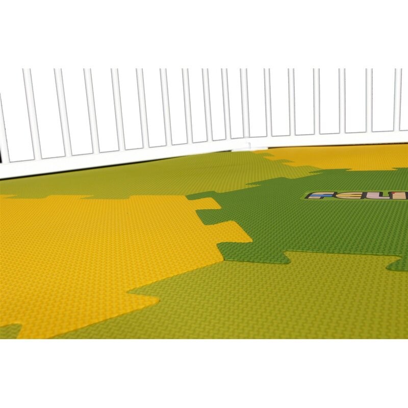 Speelmat voor grondbox Strolch® 1 + 5 - Geel/groen - nr. 1