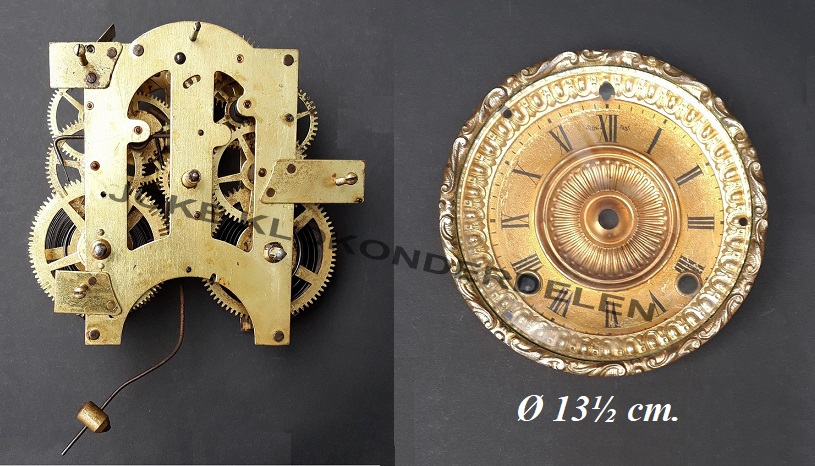 == Uurwerk = Ansonia = oud =42339
