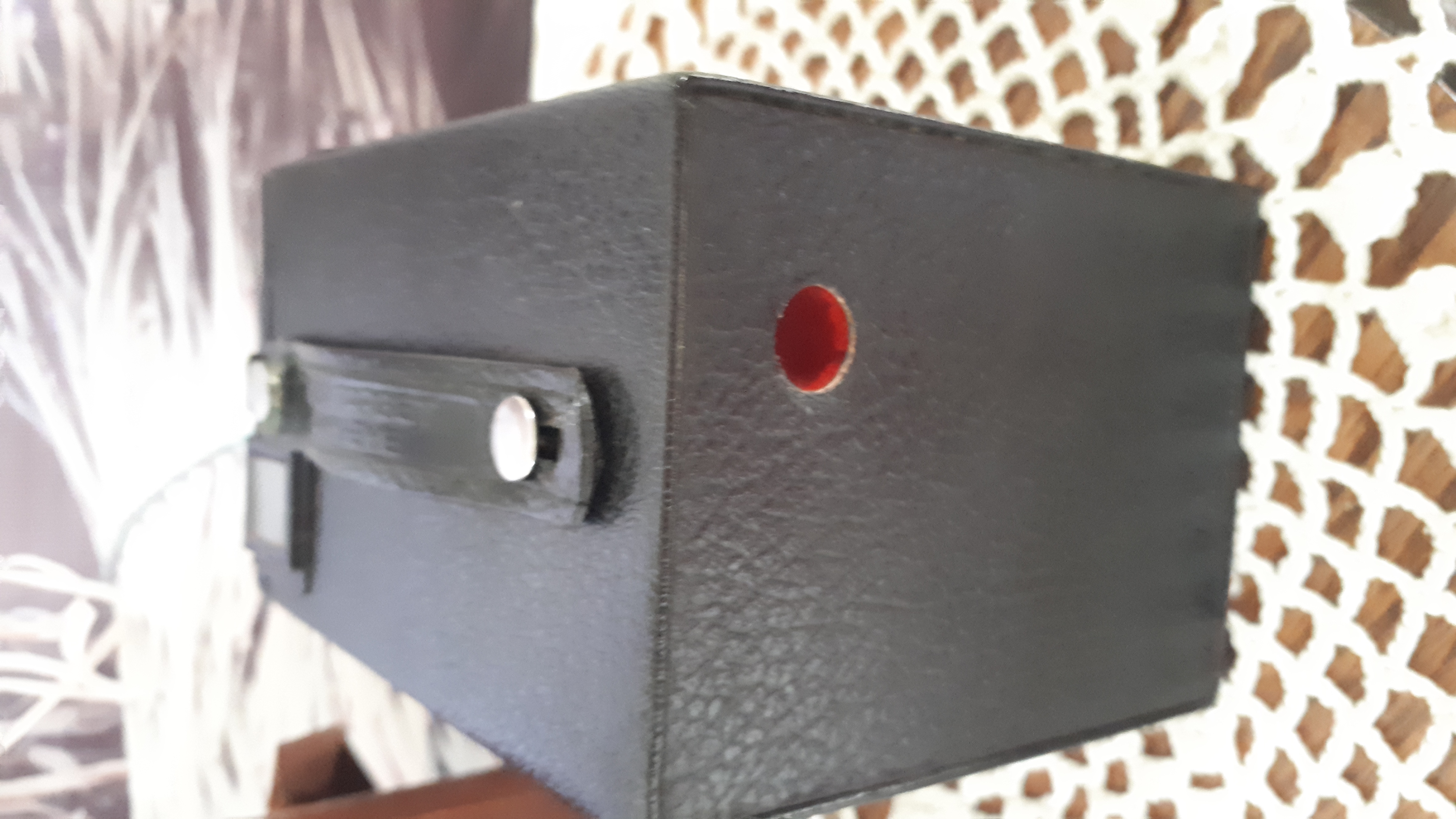 Oude Foto Box Camera Kodak Target Hawk Six, jr. 30 incl tasje - Afbeelding 2