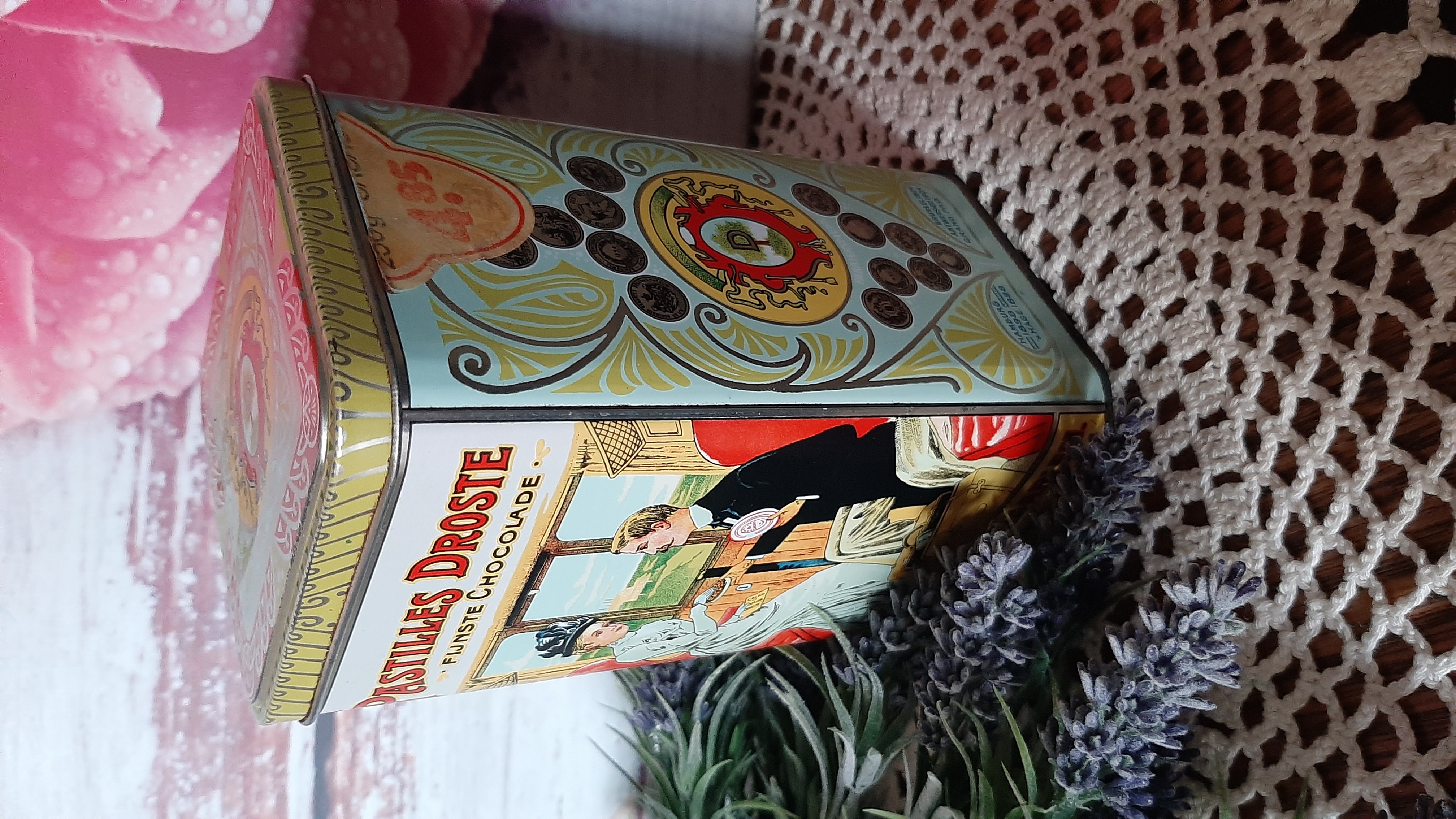 Blikje van Droste Cacao 250 gram - Afbeelding 4