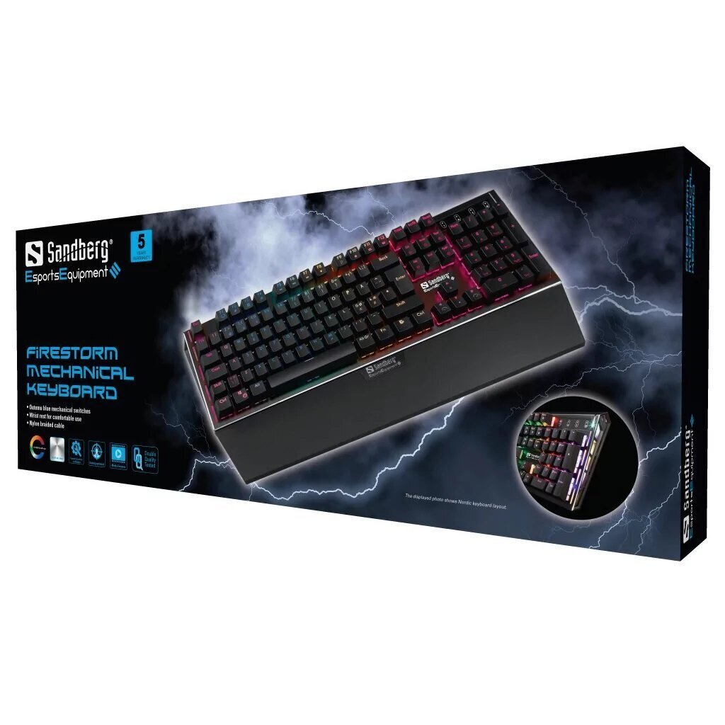 FireStorm Mech Keyboard UK ultieme toetsenbord serieuze gamer - Afbeelding 4