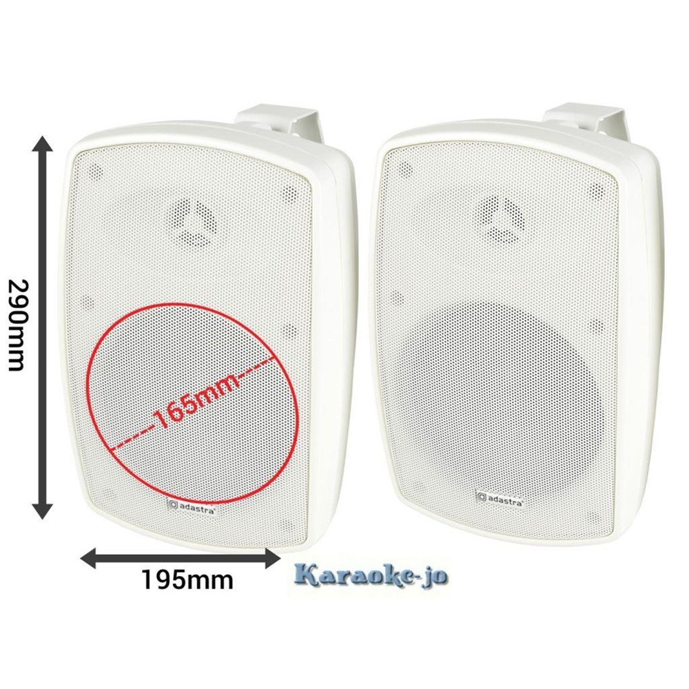 Adastra BH6-W binnen of buiten speakers 2 x 140 Watt Max - nr. 1