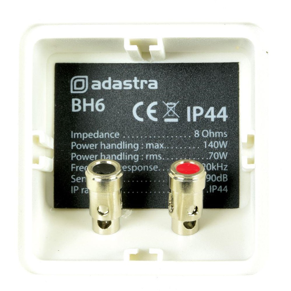 Adastra BH6-W binnen of buiten speakers 2 x 140 Watt Max - Afbeelding 6