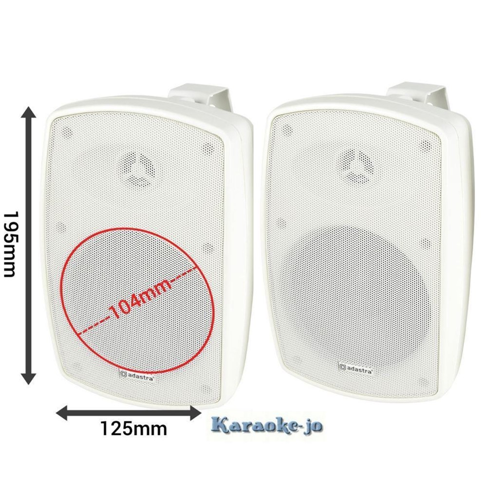 Adastra BH4-W binnen of buiten speakers 2 x 60 Watt Max - nr. 1