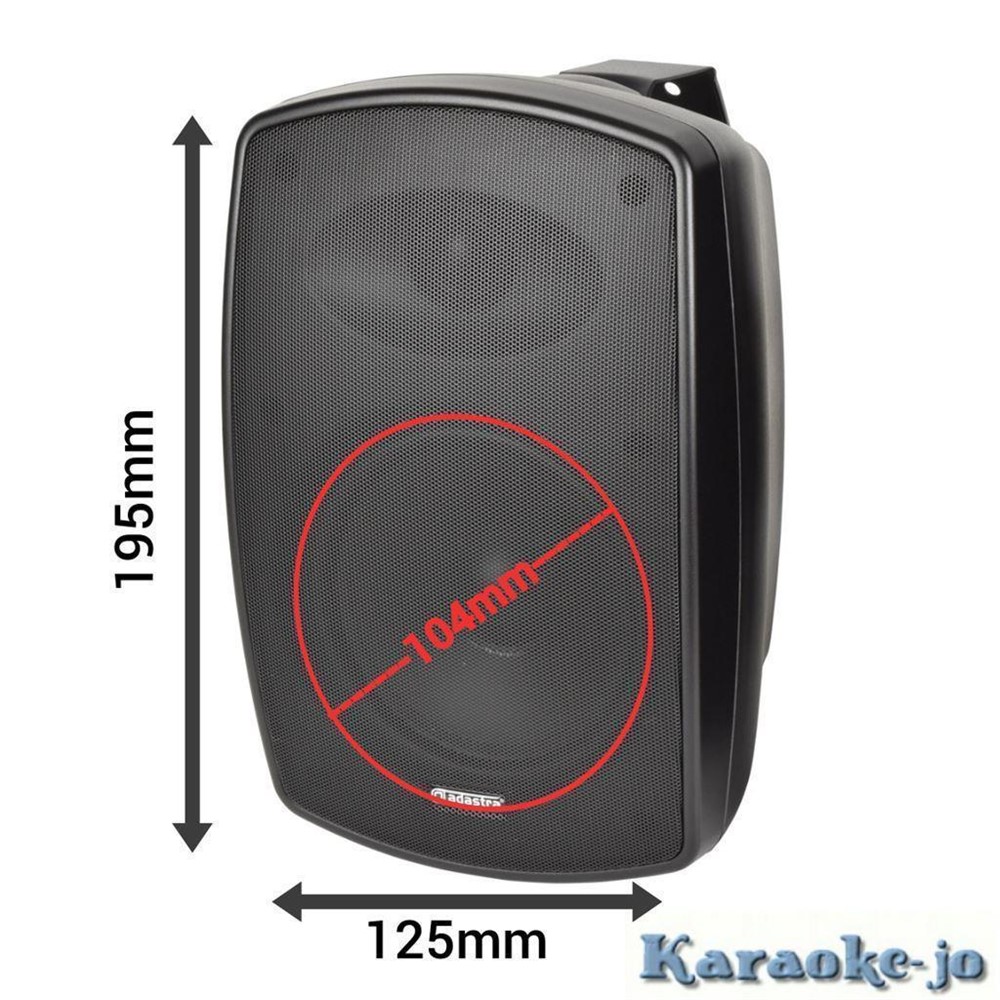 Adastra BH4-B binnen of buiten speakers 2 x 60 Watt Max - Afbeelding 6