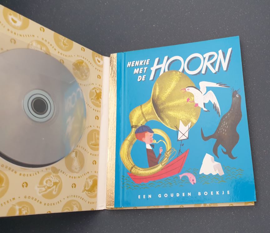 Een gouden boekje luisterboekje Henkie met de hoorn - Afbeelding 2