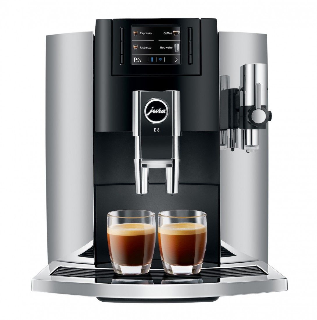 JURA E8 Chrome Koffiemachine