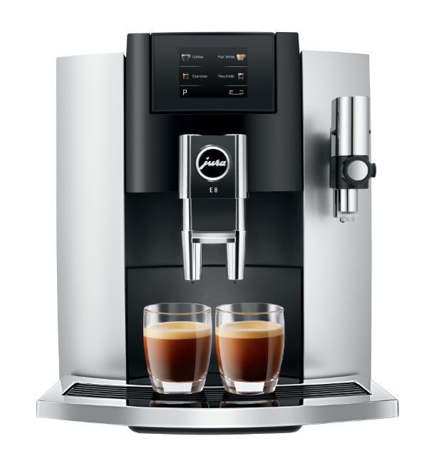 JURA E8 Touch Platina Koffiemachine