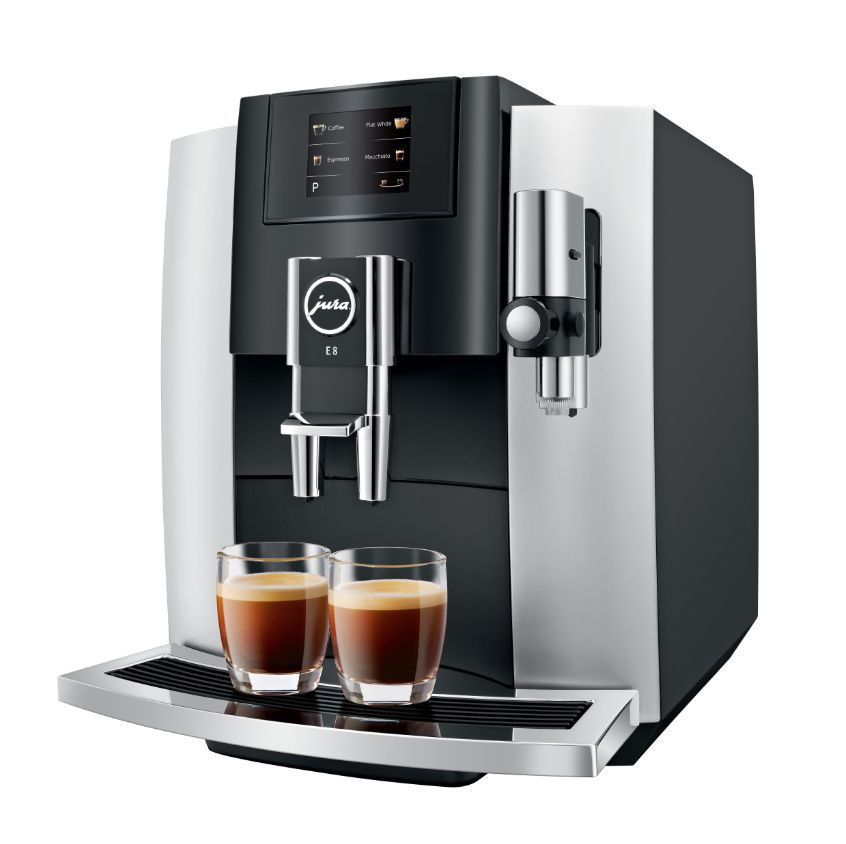 JURA E8 Touch Platina Koffiemachine - Afbeelding 3