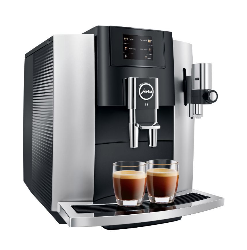 JURA E8 Touch Platina Koffiemachine - Afbeelding 4