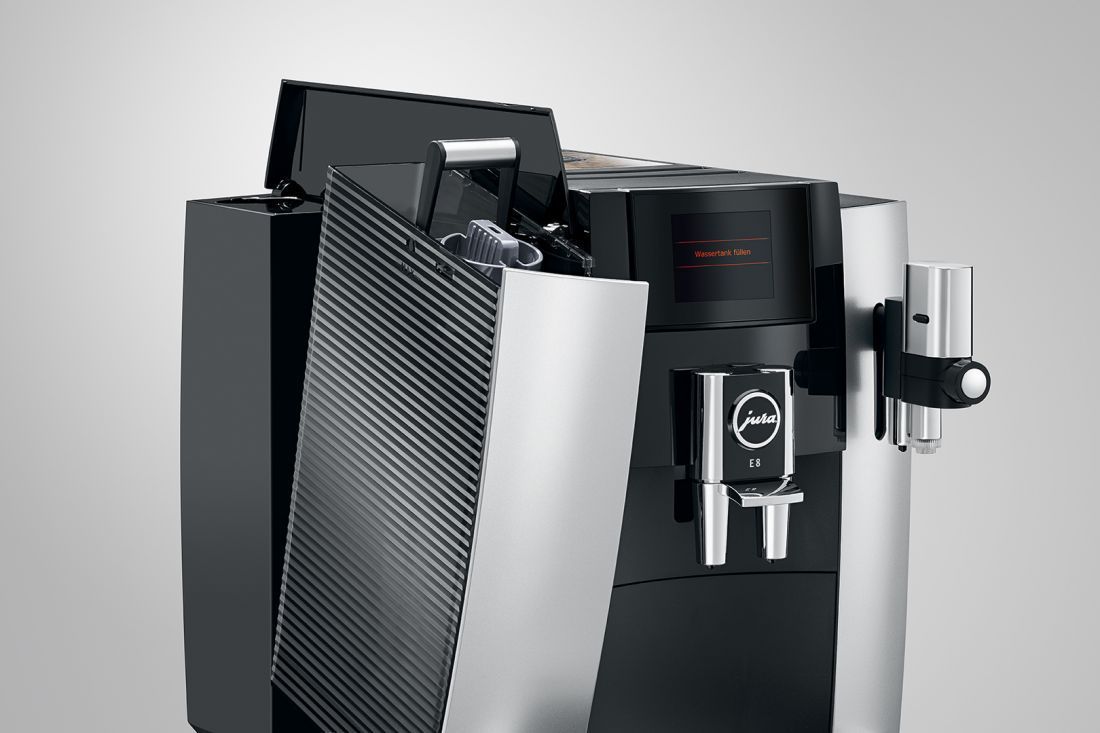 JURA E8 Touch Platina Koffiemachine - Afbeelding 5