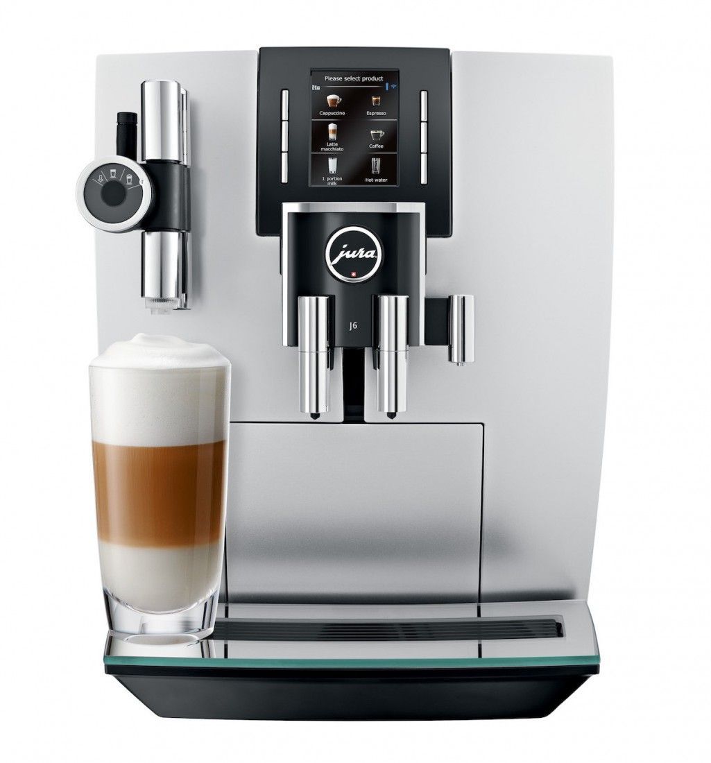 JURA J6 Brilliant Silver Koffiemachine
